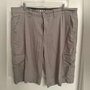 Company 81 cargo shorts.